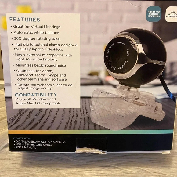 Vivitar Digital Webcam Clip on Camera - Picture 3 of 3